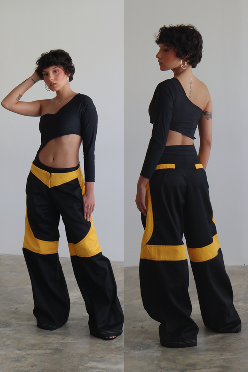 Asymmetric Bodysuit